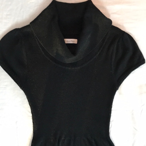 Calvin Klein Black Sweater Dress - S - Picture 6 of 9